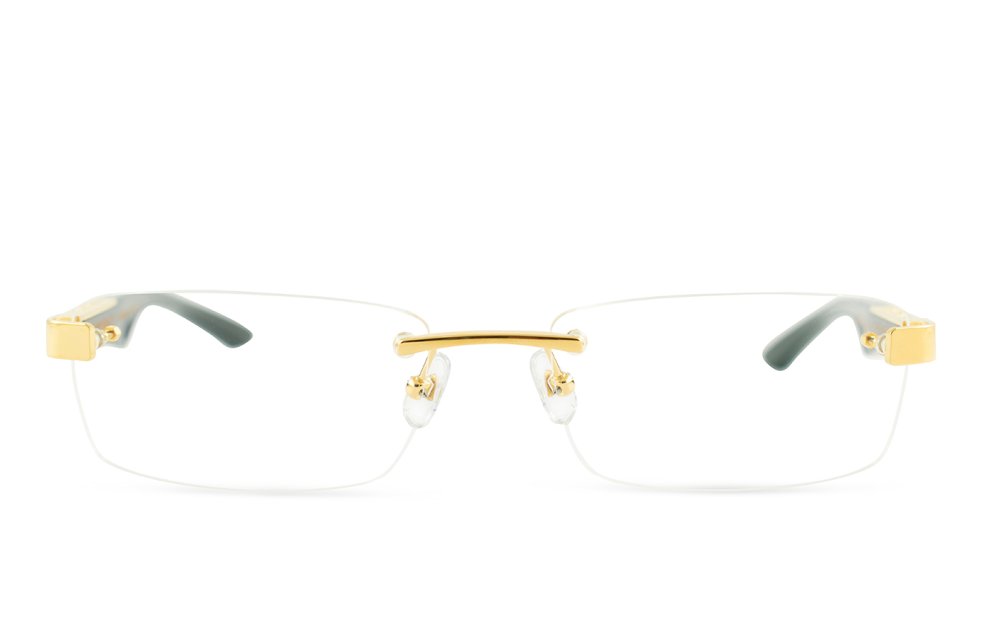 Maybach eyewear - The Artist III - Gold / Uncut Emerald